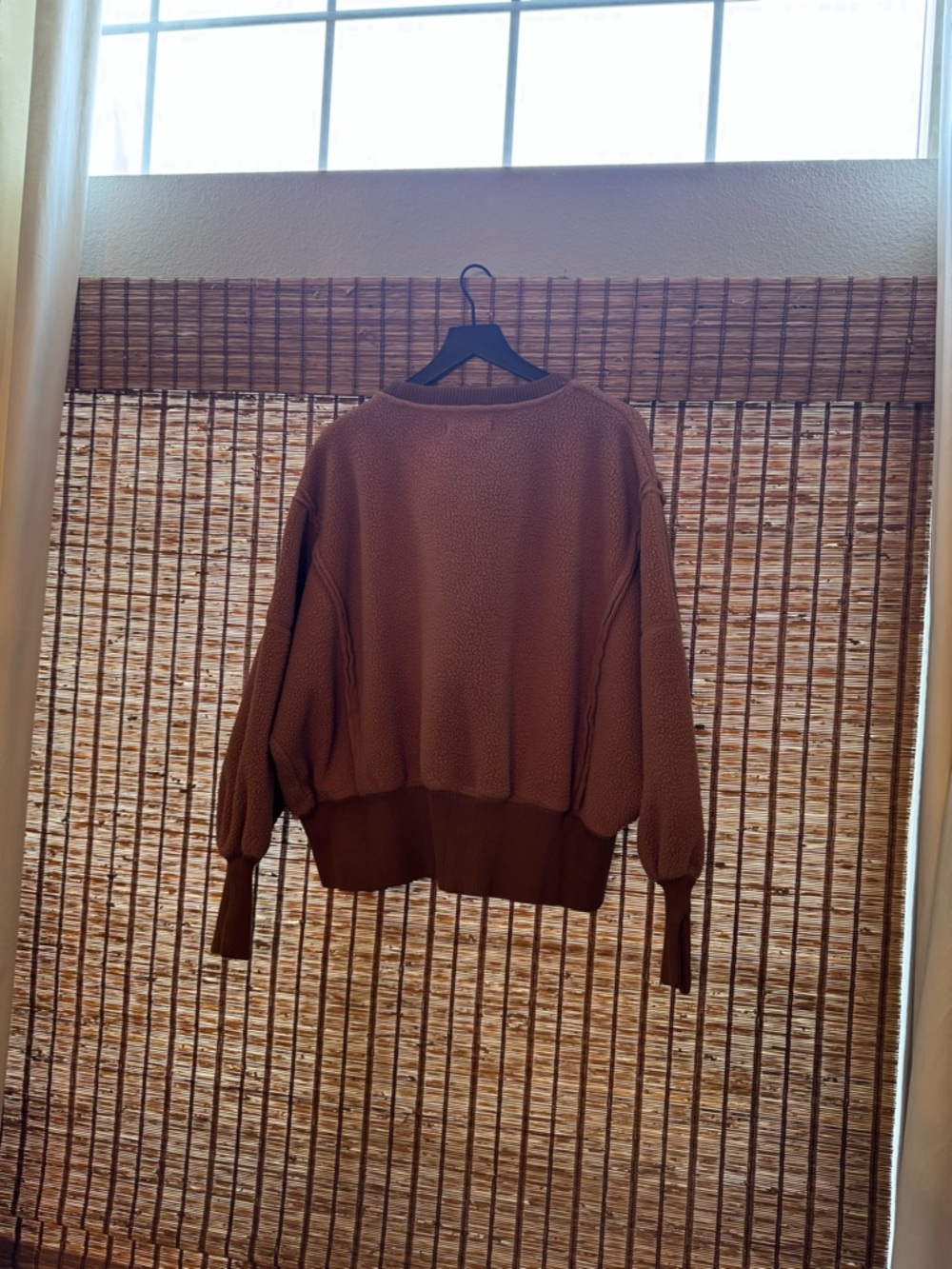 Free People We the Free Cozy Camden Sweatshirt in Sandstorm Sz Sm - Picture 10 of 13